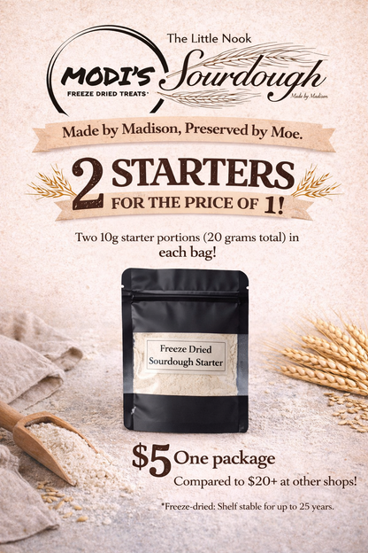 2for1 Sourdough Starter