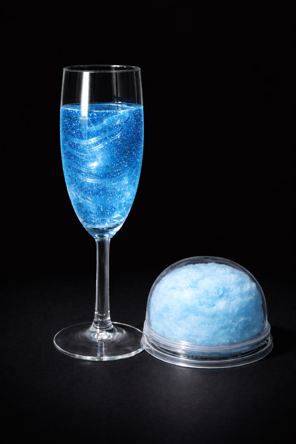 PICK PINK OR BLUE COTTON CANDY GLITTER BOMB - 10 PACK