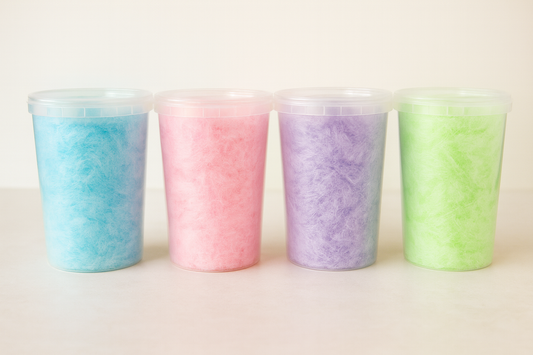 COTTON CANDY TUBS ( NOT FREEZE DRIED )