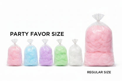 COTTON CANDY PARTY FAVORS - 15 PACK