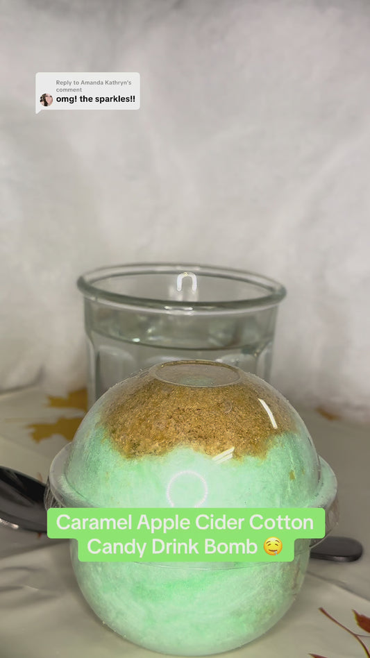 COTTON CANDY HOLIDAY DRINK BOMB